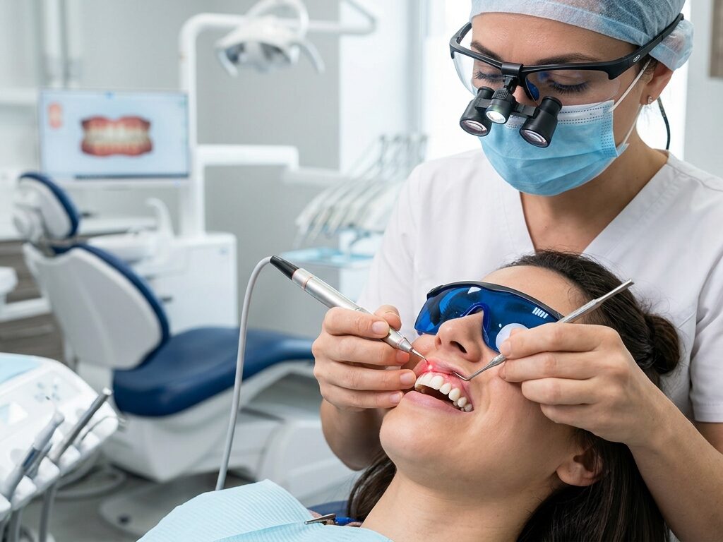 علاج الابتسامة اللثوية وعلاج الابتسامة اللثوية بالليزر