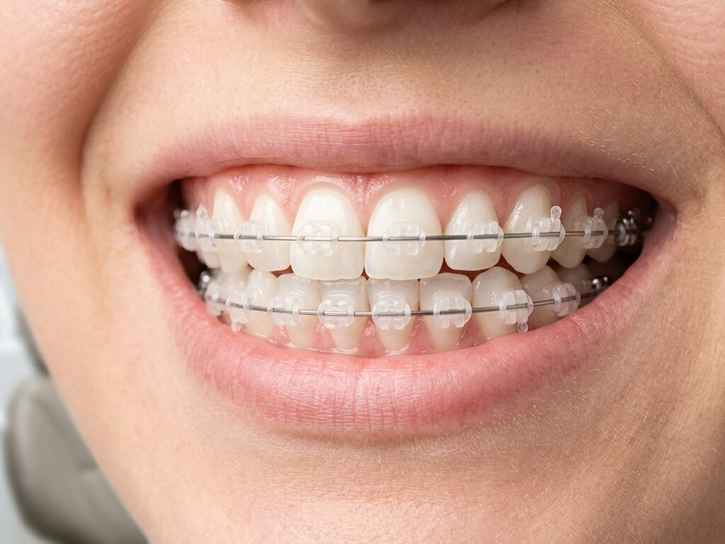 تقويم اسنان ثابت (Fixed Braces)