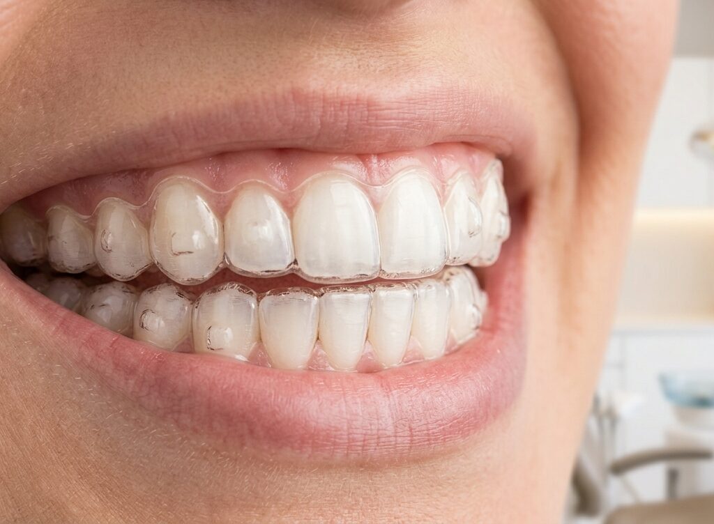 تقويم اسنان شفاف (Clear Aligners / Invisalign)